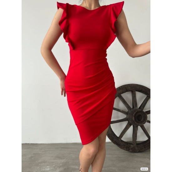 223430 red DRESS
