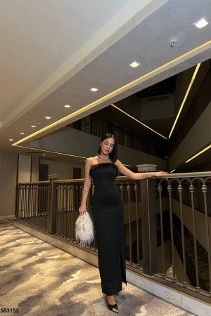 223447 black Evening dress