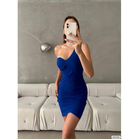 223453 TOPTAN SAKS ELBİSE