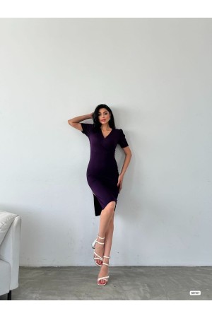 223463 TOPTAN MOR ELBİSE