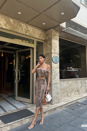 223464 TOPTAN DESENLİ ETEK TAKIM