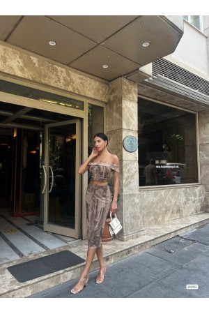 223464 TOPTAN DESENLİ ETEK TAKIM