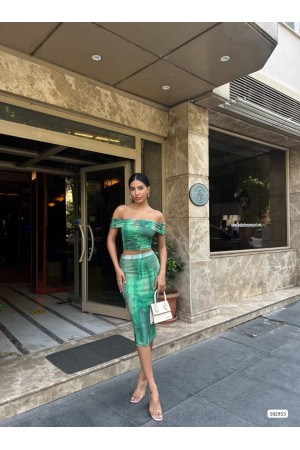 223465 TOPTAN DESENLİ ETEK TAKIM