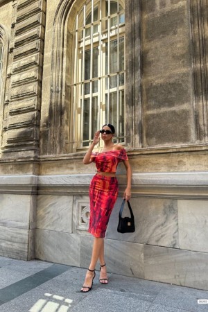 223467 TOPTAN DESENLİ ETEK TAKIM