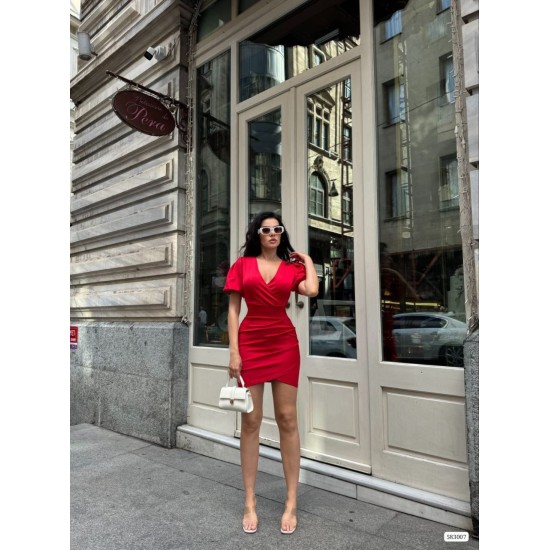 223484 red DRESS