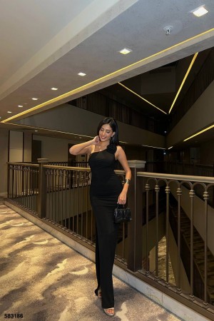 223494 black Evening dress