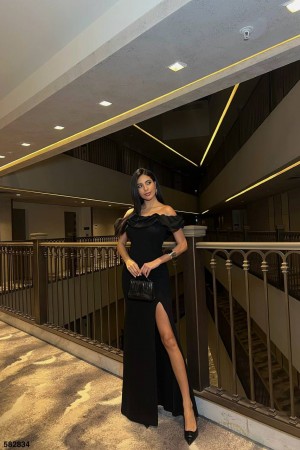 223503 black Evening dress