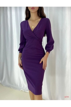 223511 TOPTAN MOR ELBİSE