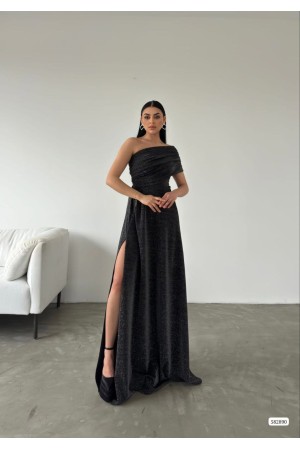 223543 TOPTAN SİYAH ABİYE