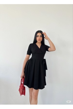 223548 TOPTAN SİYAH ELBİSE