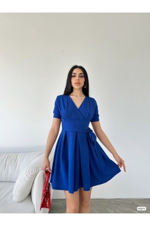 223549 TOPTAN SAKS ELBİSE