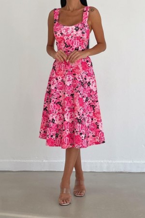 223552 patterned DRESS