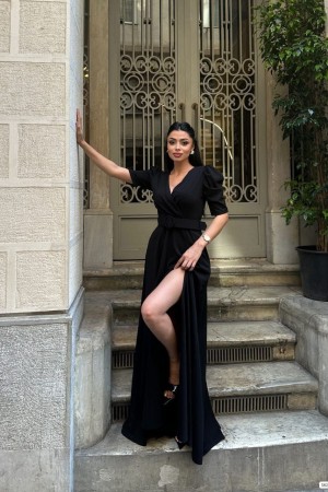 223564 black Evening dress