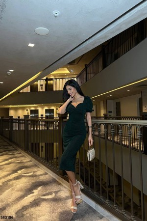 223571 Emerald Green Evening dress