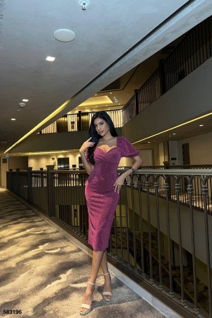 223572 dried rose Evening dress