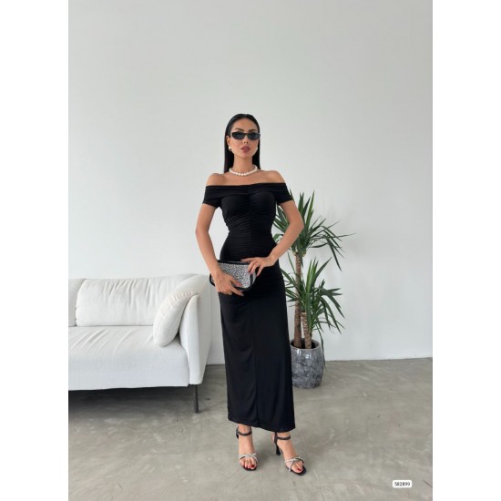 223625 GREEN Evening dress