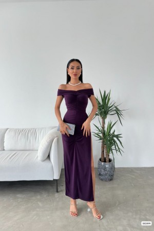 223626 purple Evening dress