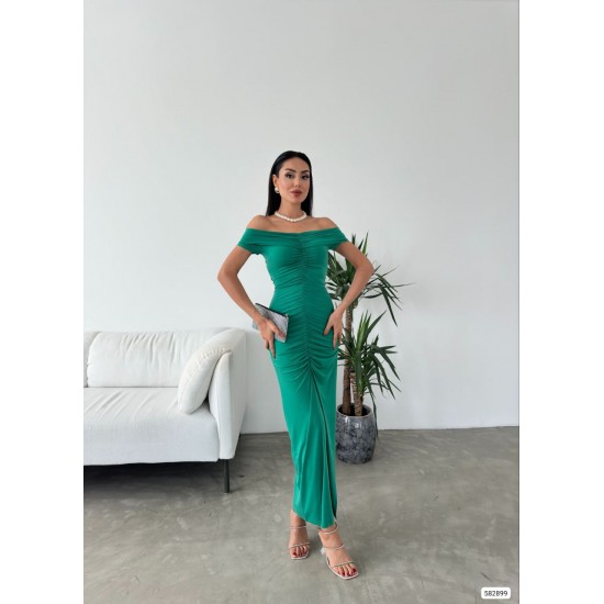 223630 GREEN Evening dress