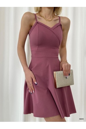 223642 TOPTAN GÜL KURUSU ELBİSE