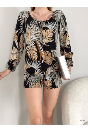 223646 TOPTAN DESENLİ ŞORT TAKIM