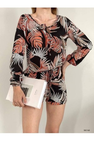 223647 TOPTAN DESENLİ ŞORT TAKIM