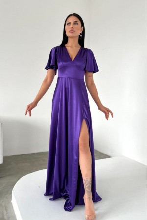 223658 purple Evening dress