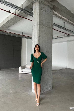 223665 Emerald Green Evening dress