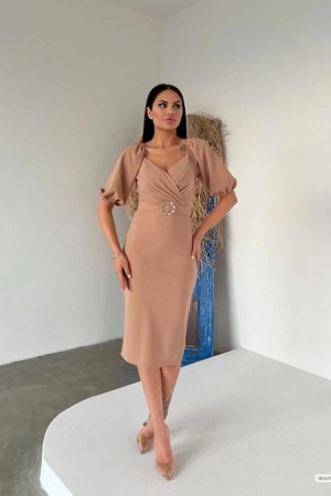 223667 beige Evening dress