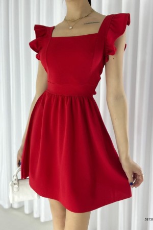 223668 red DRESS