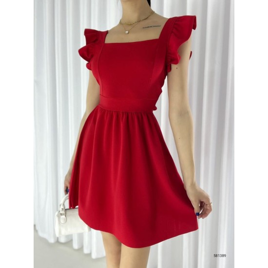 223668 red DRESS