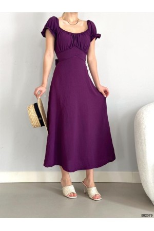 223692 TOPTAN MOR ELBİSE