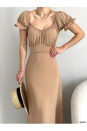 223697 TOPTAN BEJ ELBİSE