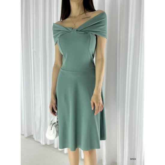 223708 Water is green DRESS