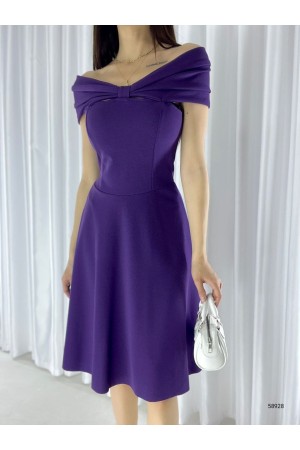 223709 TOPTAN MOR ELBİSE