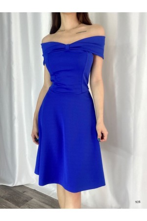 223712 TOPTAN SAKS ELBİSE