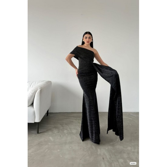 223730 black Evening dress
