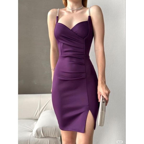 223733 TOPTAN MOR ELBİSE