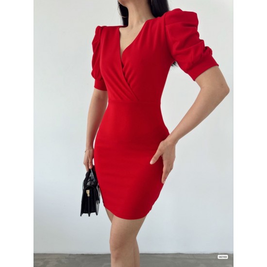 223740 red DRESS
