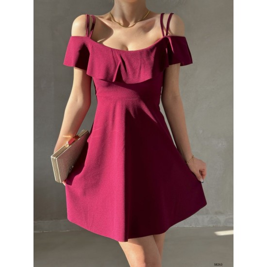 223744 damson DRESS