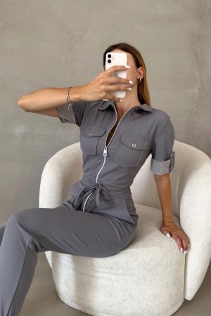223767 Grey OVERALLS