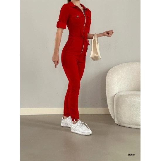 223768 red OVERALLS