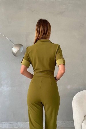 223770 GREEN OVERALLS