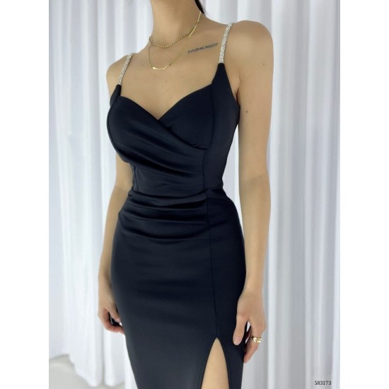 223779 TOPTAN SİYAH ABİYE