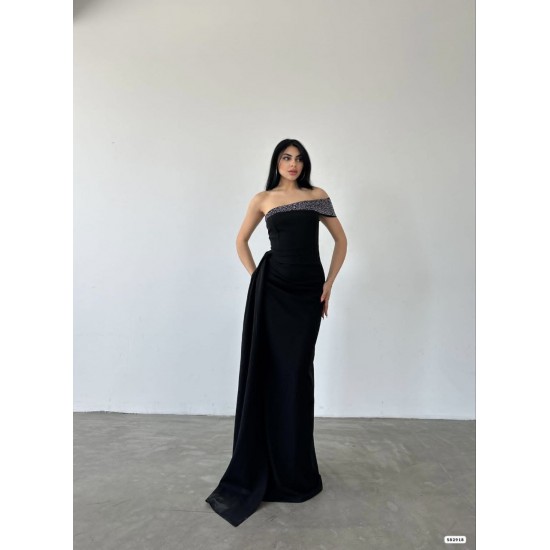 223780 TOPTAN SİYAH ABİYE