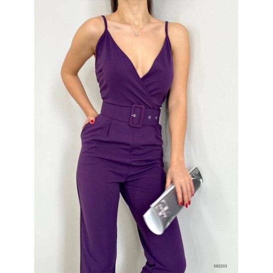 223790 purple OVERALLS