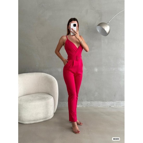 223791 fuchsia OVERALLS