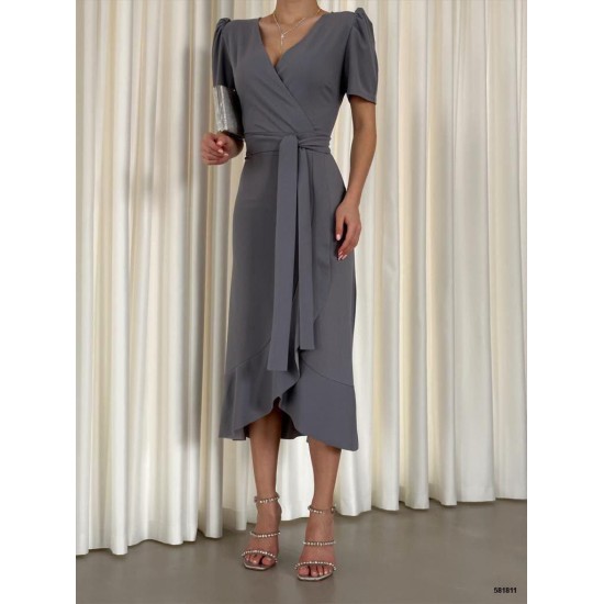 223805 Grey DRESS