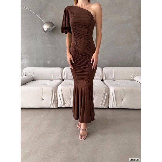 223820 coffee Evening dress