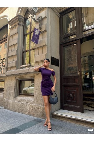 223888 TOPTAN MOR ELBİSE