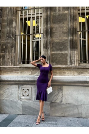 223899 TOPTAN MOR ELBİSE